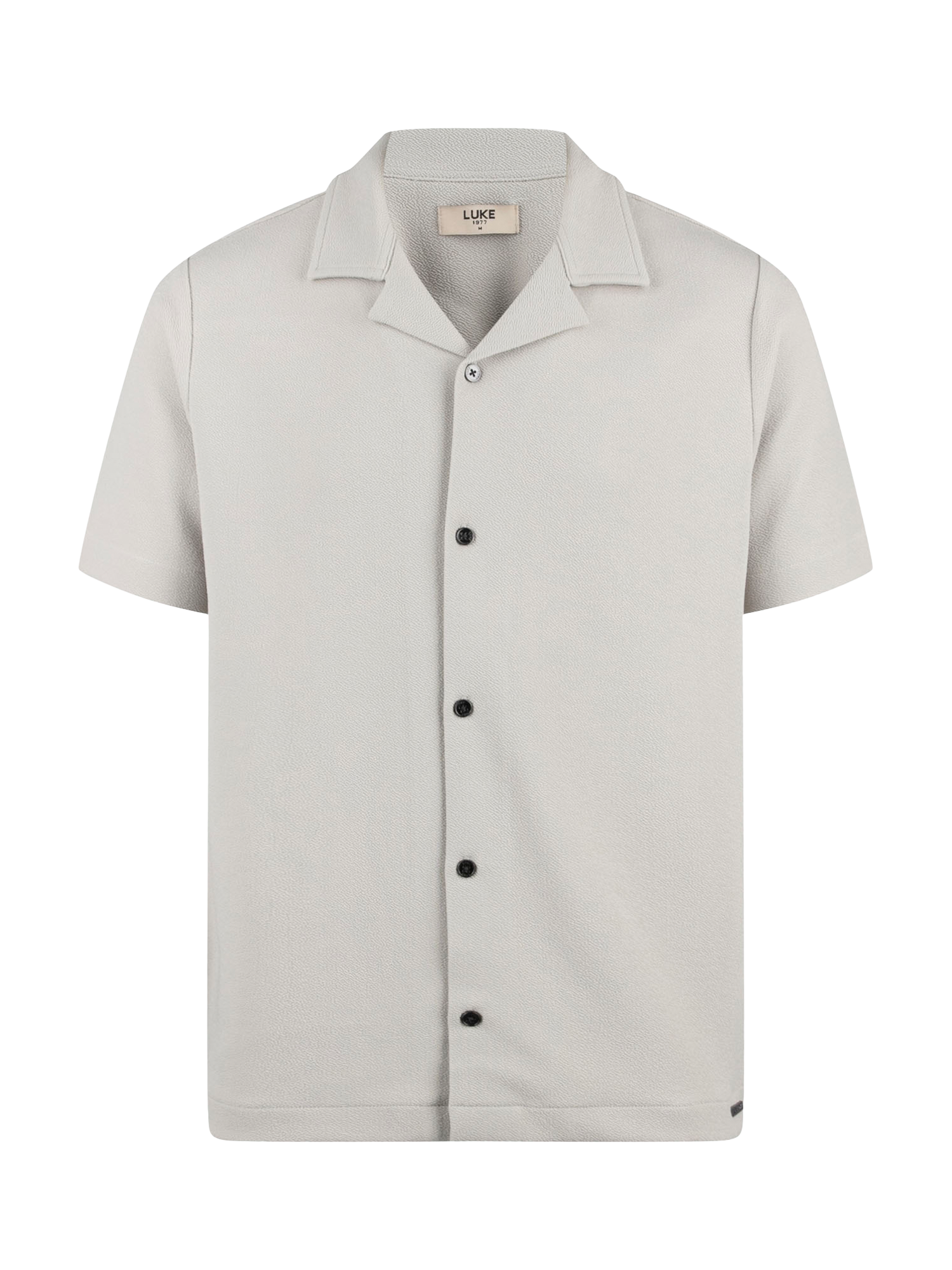 Product image 4 of 6, which shows LUKE 1977 Kawa Regular Fit Shirt, Ice Grey, XS