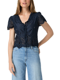 PAIGE Quinta Broderie Cotton Top