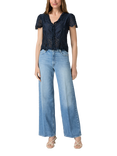 PAIGE Quinta Broderie Cotton Top