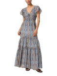 PAIGE Kinga Dress, Slate Blue