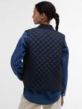 Barbour Rosalie Quilted Gilet, Dark Navy