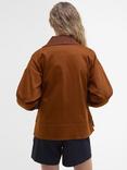 Barbour Abbey Casual Jacket, Rust Brown
