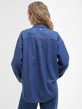Barbour Woodrow Oversized Denim Shirt, Authentic