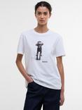 Barbour Woodrow Graphic T-Shirt, White