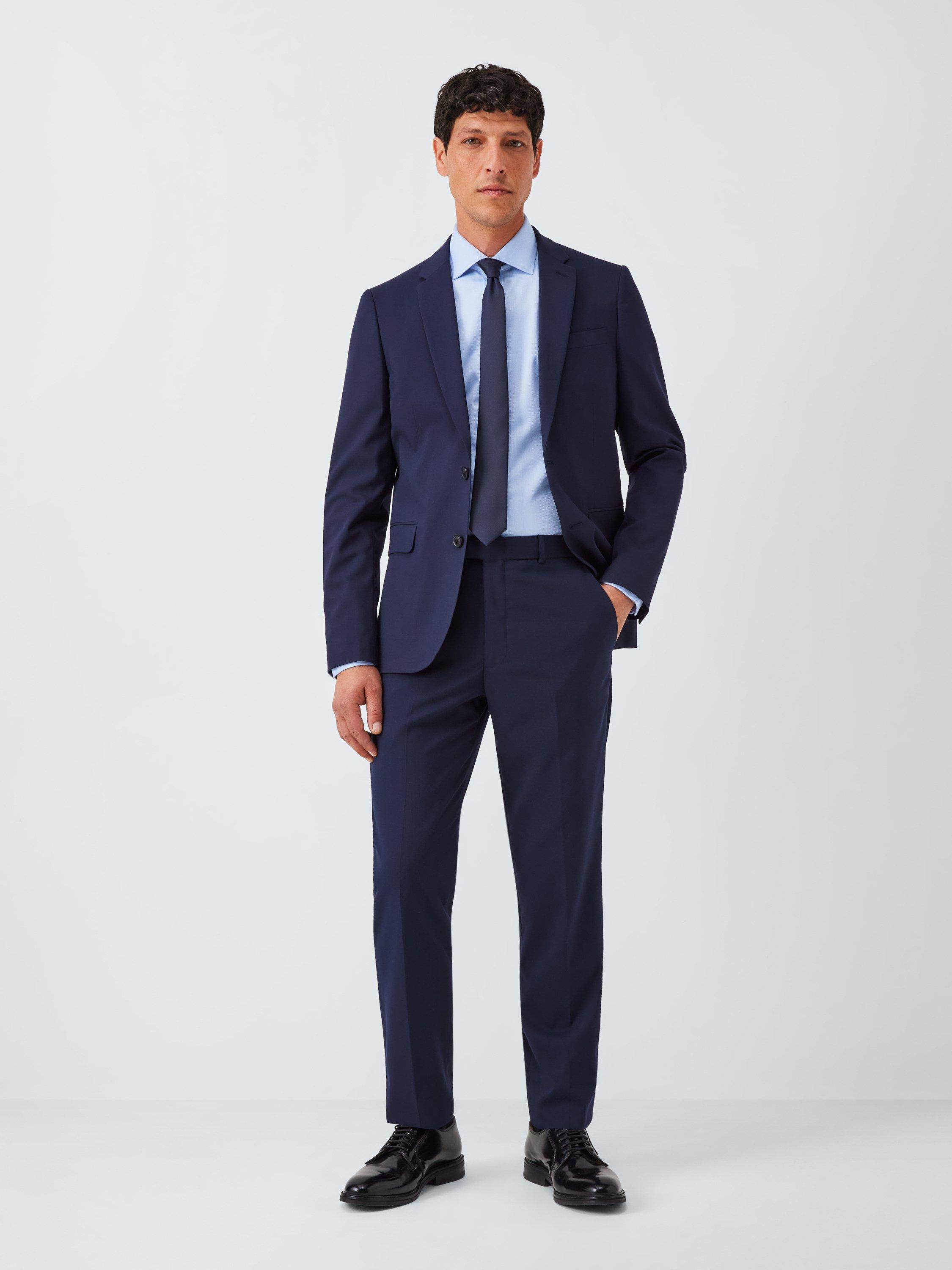 Product image 3 of 7, which shows John Lewis Regular Fit Cotton Shirt, Blue, 15/R