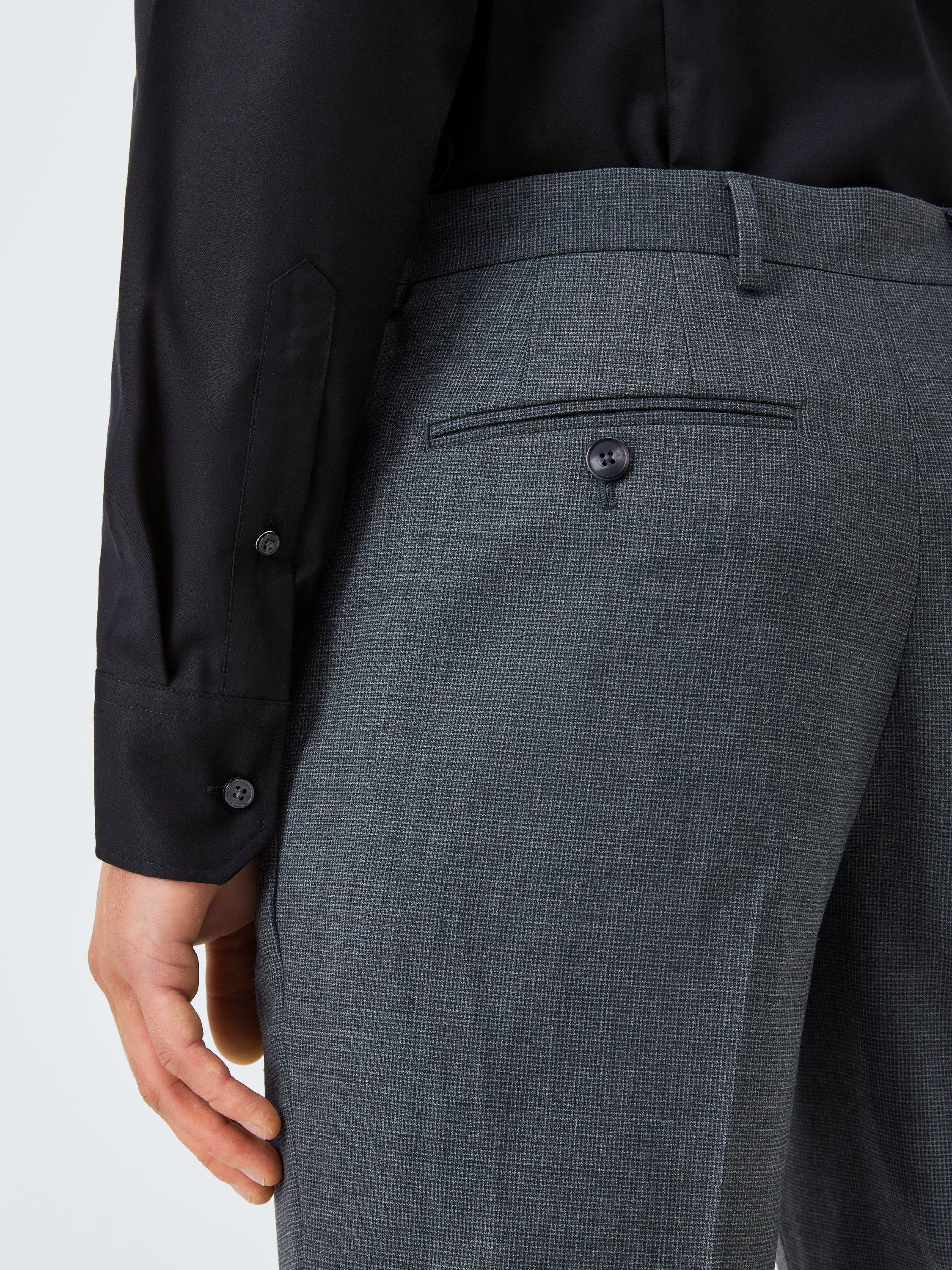 Product image 5 of 7, which shows John Lewis Slim Fit Cotton Shirt, Black, 14.5/R