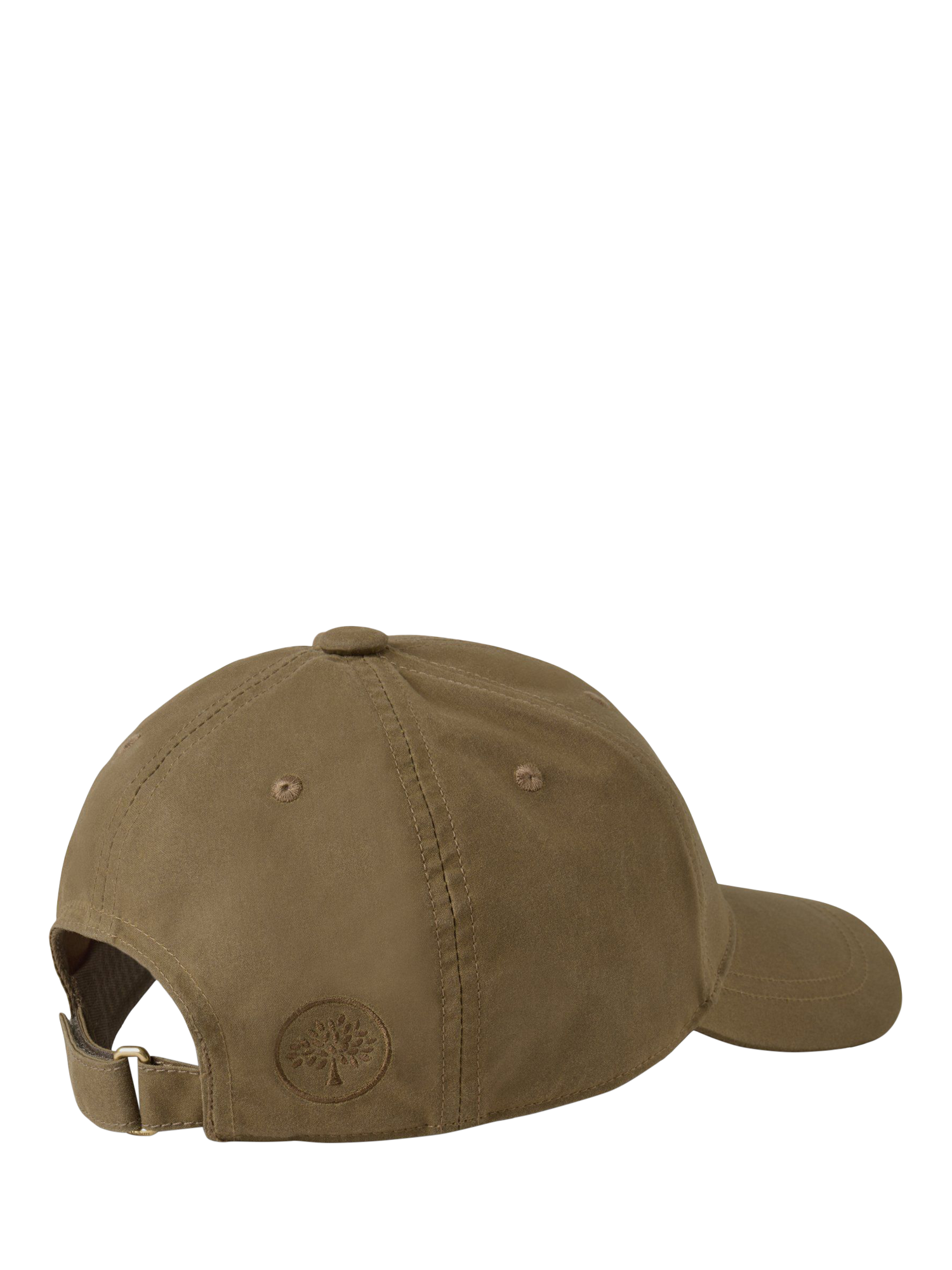 Product image 5 of 5, which shows Mulberry Waxed Cotton Baseball Cap, Dark Moss, XS-S