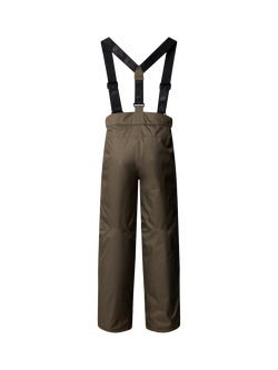 The North Face Kids' Snowquest Suspender Ski Trousers, Taupe Green - view 2, Taupe Green