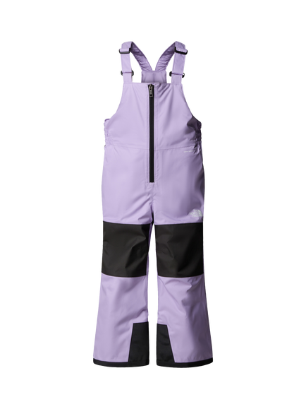 The North Face Kids' Insulated Freedom Ski Bib, Lite Lilac, Lite Lilac