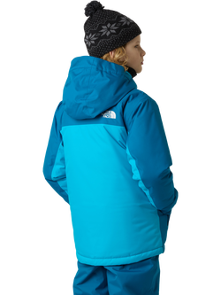 The North Face Kids' Freedom Insulated Hooded Ski Jacket, Dusk Blue - view 2, Dusk Blue