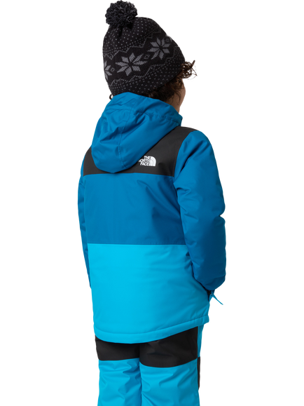 The North Face Kids' Freedom Insulated Hooded Ski Jacket, Dusk Blue - view 2, Dusk Blue