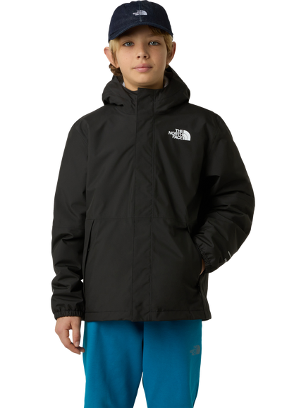 The North Face Kids' Antora Rain Jacket, Black, Black