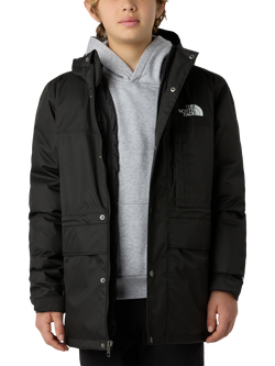 The North Face Kids' Triclimate 3-in-1 Hooded Jacket, Black, Black