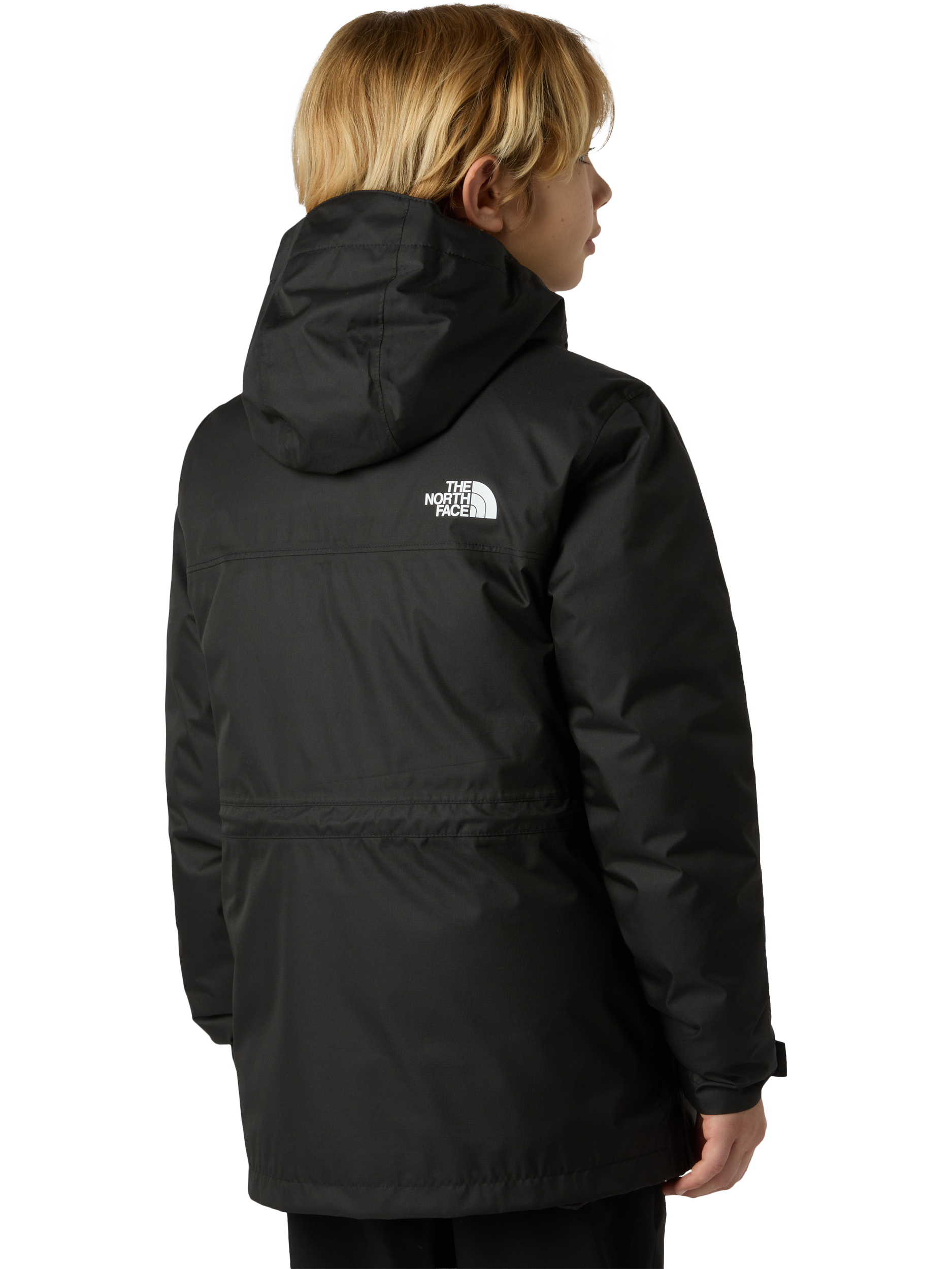 Product image 2 of 7, which shows The North Face Kids' Triclimate 3-in-1 Hooded Jacket , Black, XS