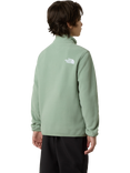 The North Face Kids' Glacier 1/4 Zip Fleece Pullover, Slate Moss