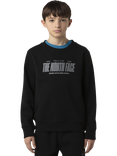 The North Face Kids' Cotton Blend Relaxed Sweatshirt, Black