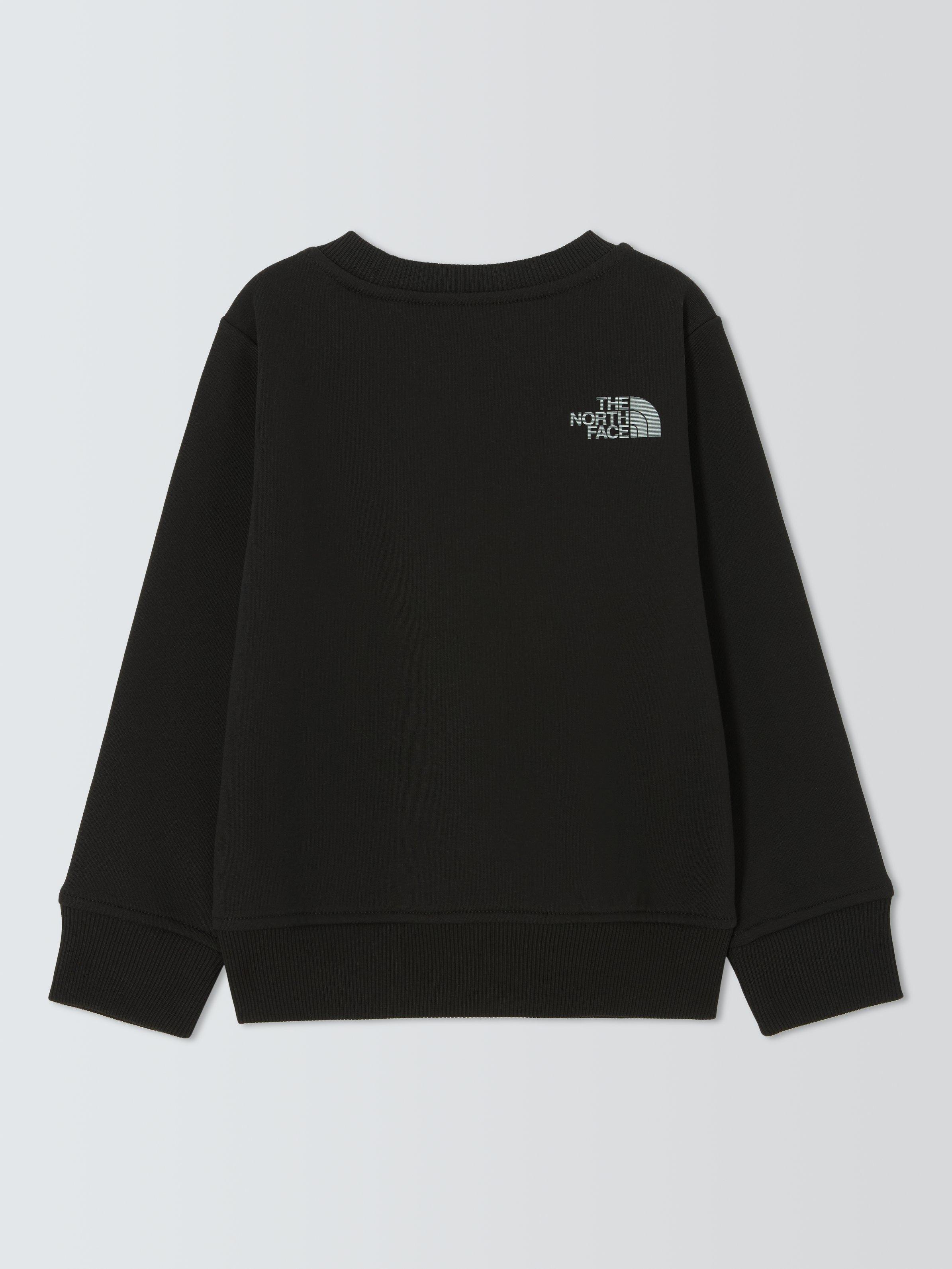 Product image 5 of 6, which shows The North Face Kids' Cotton Blend Relaxed Sweatshirt, Black, XS