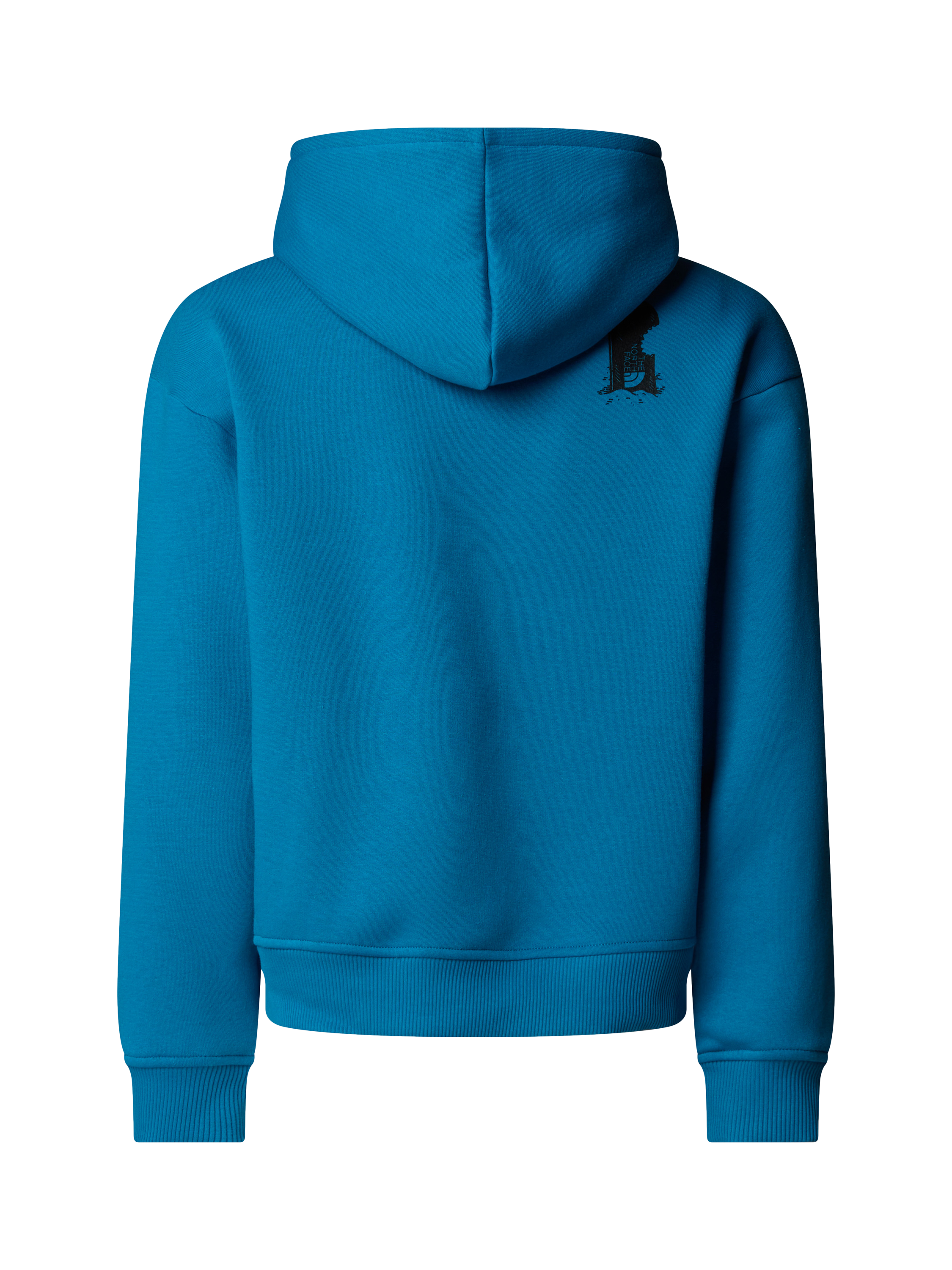 Product image 7 of 7, which shows The North Face Kids Cotton Blend Sports Oversized Hoodie, Dusk Blue, XS