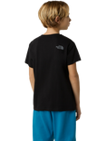 The North Face Kids' Cotton Reflective Logo T-Shirt, Black