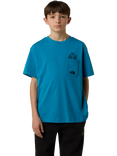 The North Face Cotton Short Sleeved T-Shirt, Dusk Blue