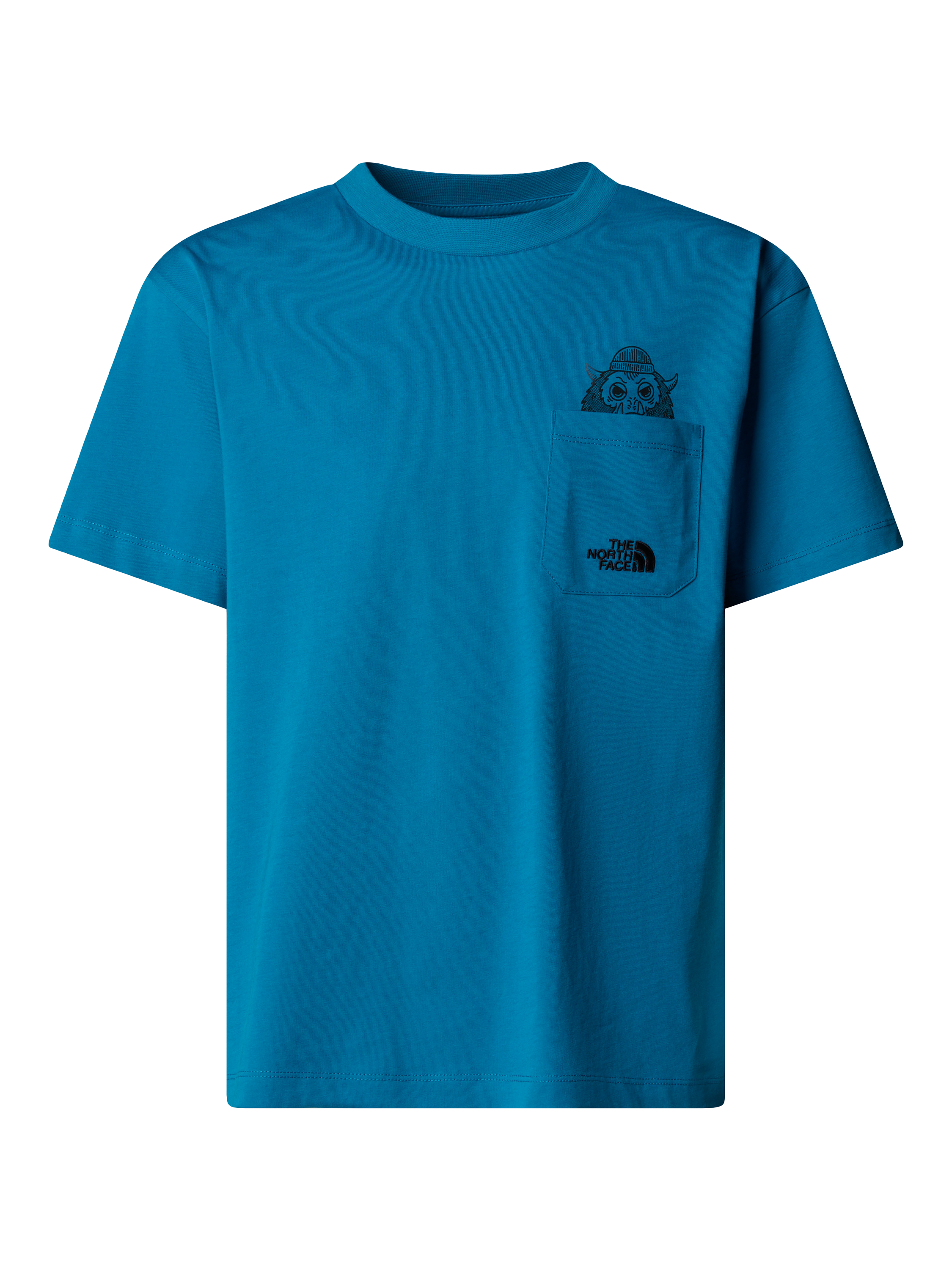 Product image 3 of 4, which shows The North Face Cotton Short Sleeved T-Shirt, Dusk Blue, XS