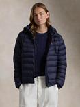 Polo Ralph Lauren Water Resistant Packable Hooded Jacket, Rl Navy