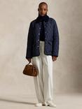 Polo Ralph Lauren Corduroy Collar Barn Jacket, Rl Navy