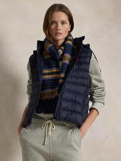 Polo Ralph Lauren Water Repellent Packable Vest, Rl Navy - view 2, Rl Navy