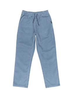 Quicksilver Kids' Taxer Corduroy Drawstring Trousers, China Blue