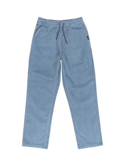 Quicksilver Kids' Taxer Corduroy Drawstring Trousers, China Blue