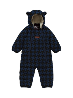 Toastie Baby Cloud Onesie Snowsuit, Midnight Houndstooth