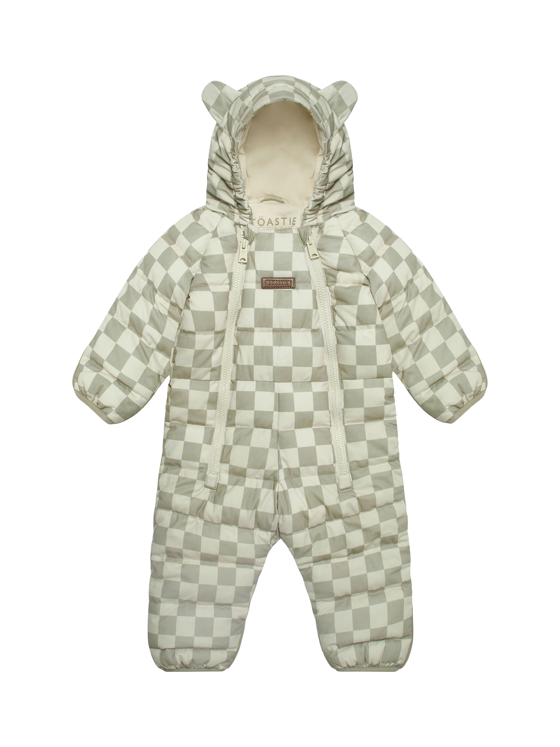 Product image 1 of 1, which shows Toastie Baby Cloud Onesie Snowsuit, Micro Cord, 0-6 months