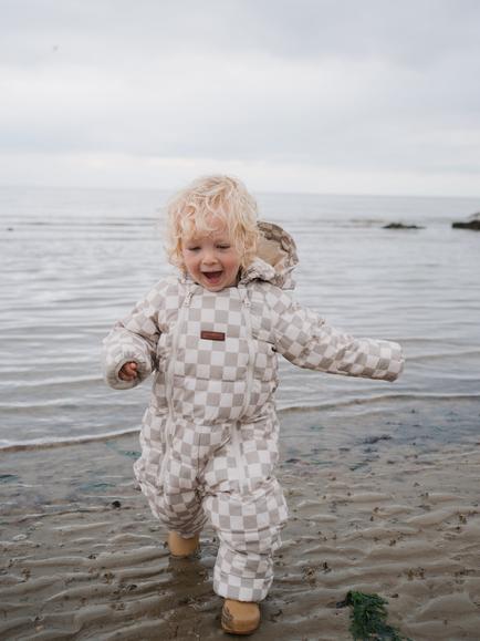 Toastie Baby Cloud Onesie Snowsuit, Micro Cord - view 2, Micro Cord