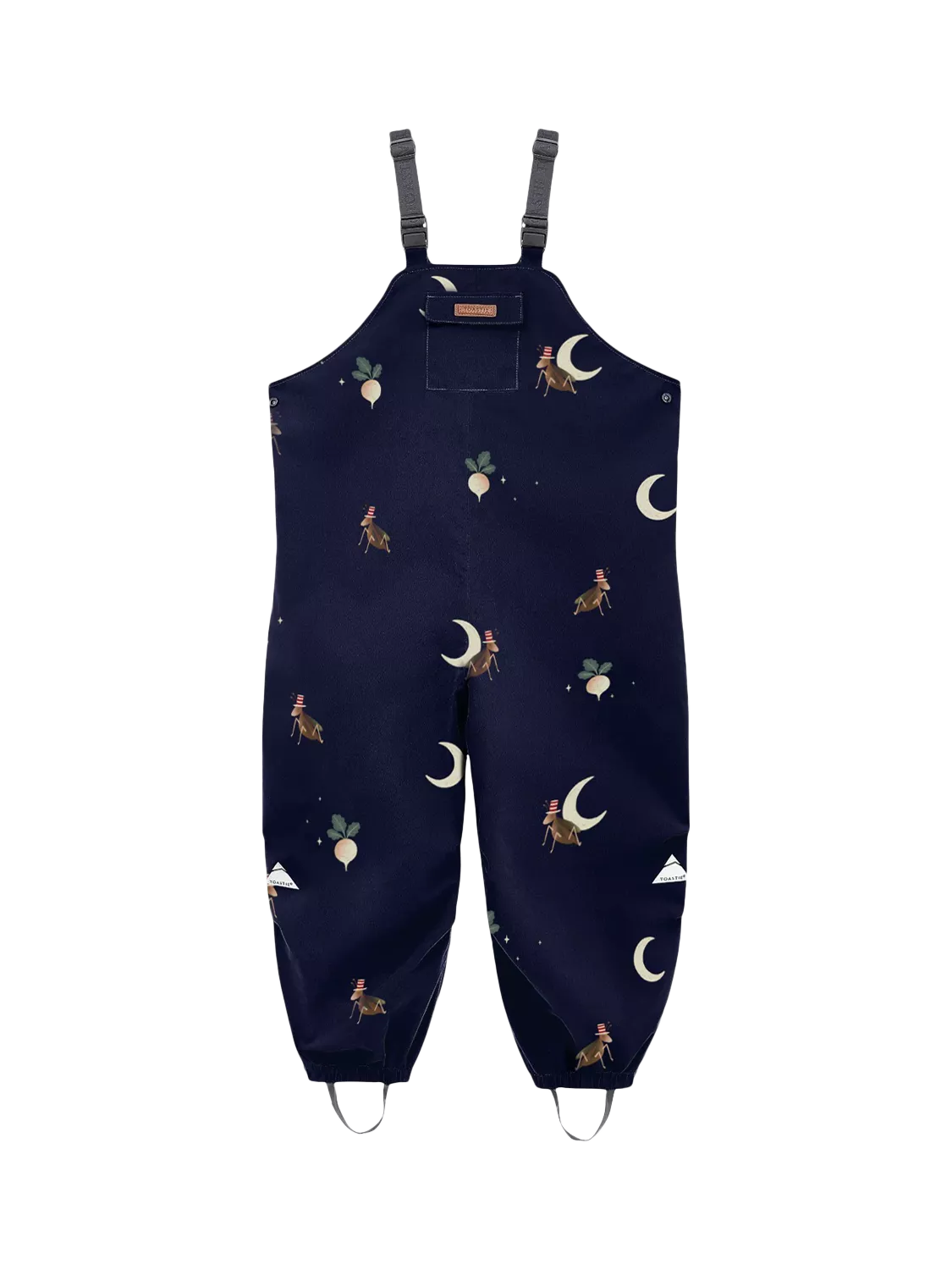 Toastie Kids' Waterproof Dungarees, Cricket Moon