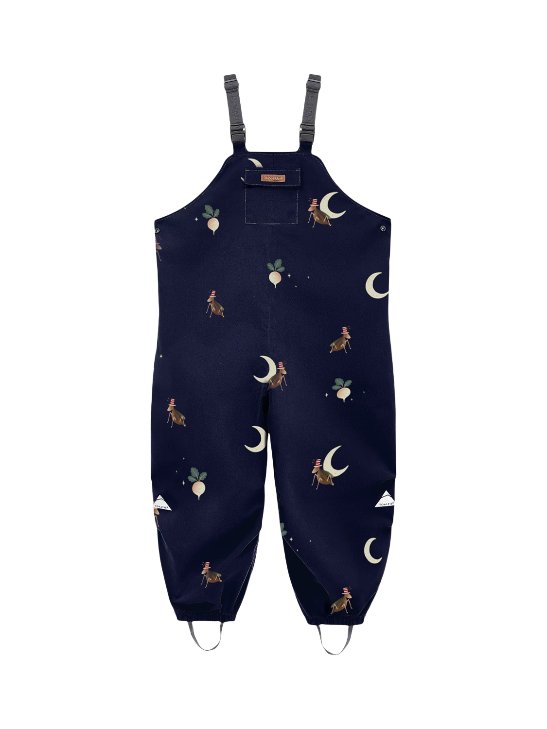 Toastie Kids' Waterproof Dungarees, Cricket Moon