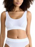 sloggi Double Comfort Crop Top, White