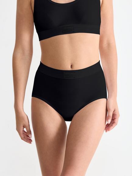 sloggi Double Comfort Maxi Knickers, Pack of 2 - view 2, Black