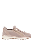 Carvela Pace Zip Knit Trainers, Natural Taupe