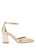 Carvela Refined Court Shoes, Gold