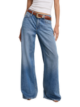 Good American Weightless Leg High-Rise Cotton Denim Jeans