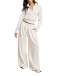 Good American Relaxed Drawstring Scuba Pants
