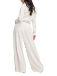 Good American Relaxed Drawstring Scuba Pants