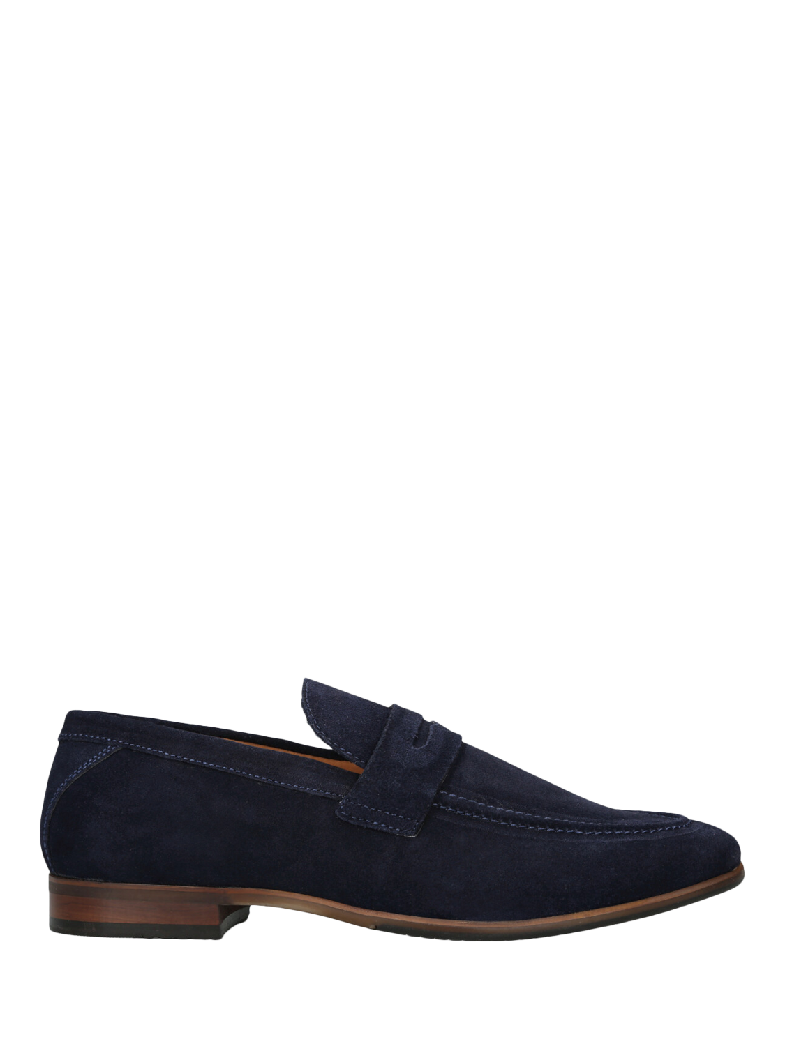 Product image 1 of 5, which shows KG Kurt Geiger Freddy Loafers, Blue Navy, 7
