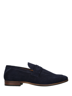 KG Kurt Geiger Freddy Loafers, Blue Navy, Blue Navy