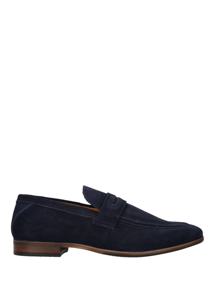 KG Kurt Geiger Freddy Loafers, Blue Navy, Blue Navy