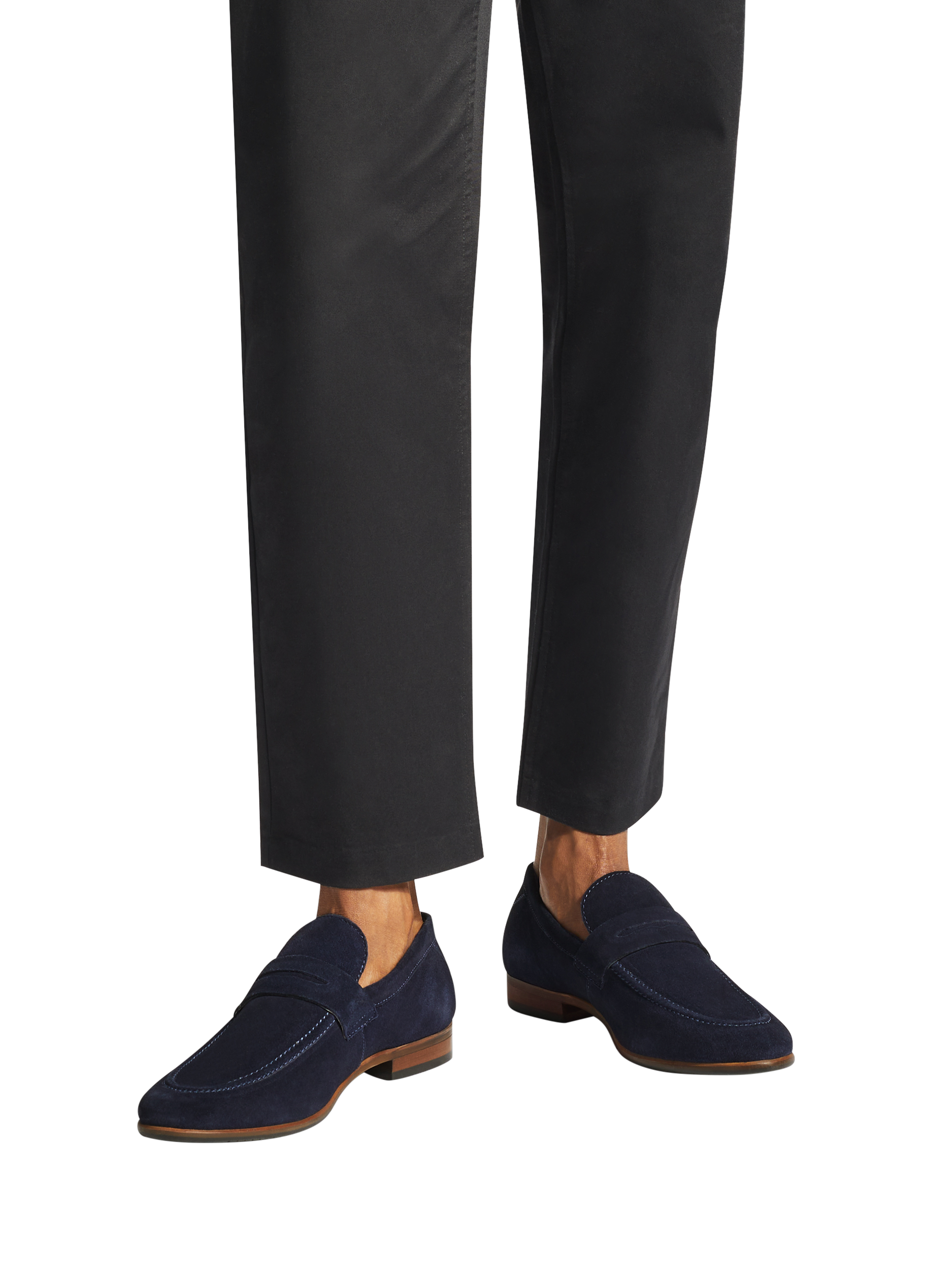 Product image 2 of 5, which shows KG Kurt Geiger Freddy Loafers, Blue Navy, 7