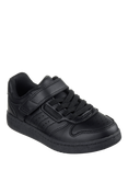 Skechers Kids' Quick Street Lace up Riptape School Shoes