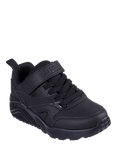 Skechers Kids' Street Uno Lite Echo Surge Lace Up Riptape School Shoes