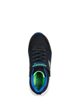 Skechers Kids' Elite Sport Tread Aquavek Trainers, Black/Blue