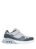 Skechers Kids' Street Uno Lite 2.0 Pillar Duo Trainers, Light Grey